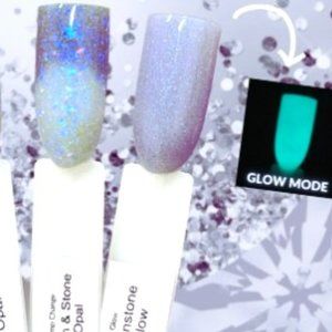 NWT MOON & STONE temp changer and MOONSTONE GLOW Sparkle & CO dip powder bundle